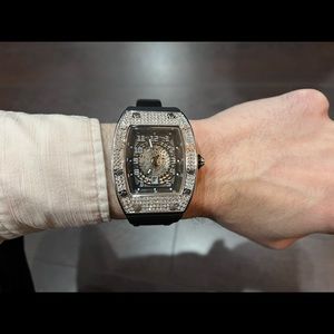 Mens diamond watch